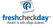 Fresh Check Day; checkin' in with college students