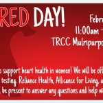 Wear red to promote women's health