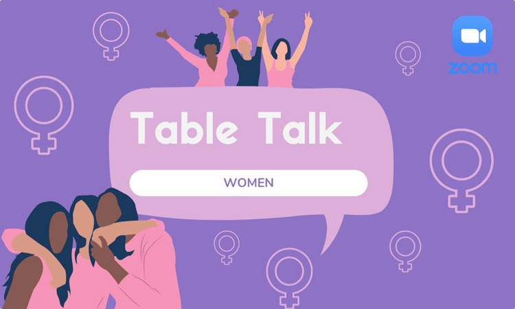 Image for table talk virtual discussion on women