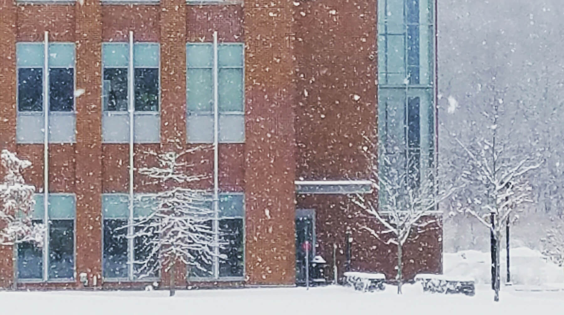 Winter Session at Three Rivers Campus in the Snow