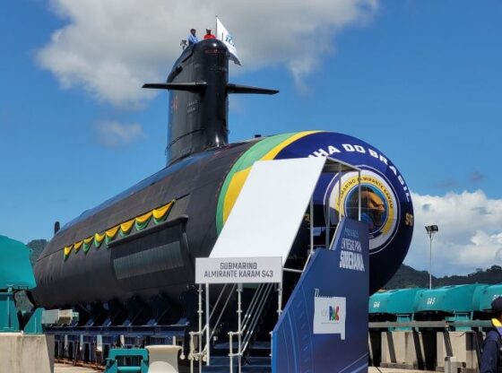 The Almirante Karam will now begin her sea trials