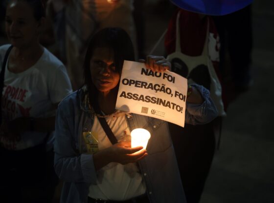 The barbarity of the police mega-operation on October 28 sent shockwaves throughout Brazil and around the world, sparking demonstrations against State terrorism in cities including São Paulo and Brasília. Photo: Valter Campanato/Agência Brasil