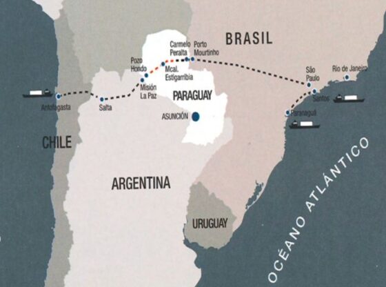 The Bioceanic Corridor is going to be the route of the narcos, Martínez argued