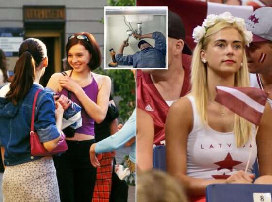 An image collage containing 3 images, Image 1 shows street scene near filharmonijas laukums, riga, latvia, Image 2 shows Latvian basketball fans. FIBA OQT Tournament, Belgrade 2016, Image 3 shows Plumber, man and handyman with plumbing, home renovation and manual labour with tools. Construction, DIY skills and professional, fixing pipe in industry and male with trade, repairs and maintenance