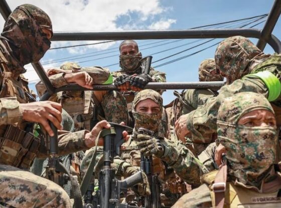 The massive deployment ended late Thursday without immediate confirmation of any arrests