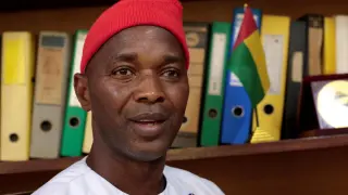 Fernando Dias, leader of the opposition in Guinea-Bissau.