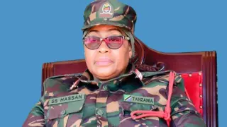 The President of Tanzania, Samia Suluhu Hassna, accused of 'placing' several members of her family in the Government.