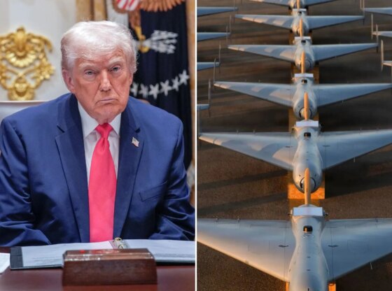 An image collage containing 2 images, Image 1 shows President Donald J. Trump Holds Cabinet Meeting At The White House In Washington, DC - 02 Dec 2025, Image 2 shows NINTCHDBPICT001042993833