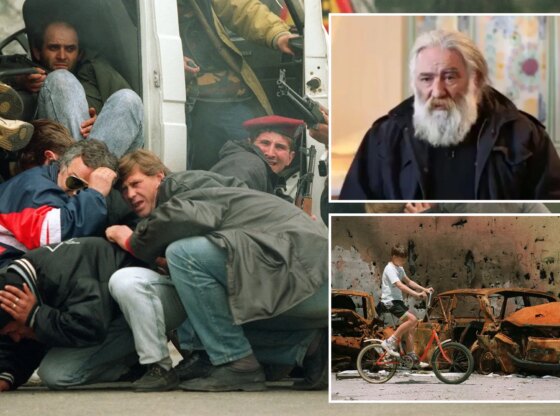 An image collage containing 3 images, Image 1 shows YUGOSLAVIA-BOSNIAN SOLDIER-SERBIAN SNIPERS, Image 2 shows NINTCHDBPICT001046829348, Image 3 shows BOSNIE-VIE QUOT-GUERRE