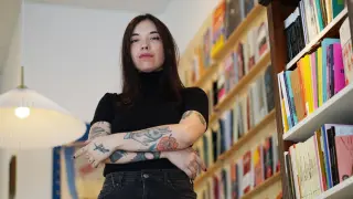 Luna Miguel, during an interview with EL ESPAÑOL.