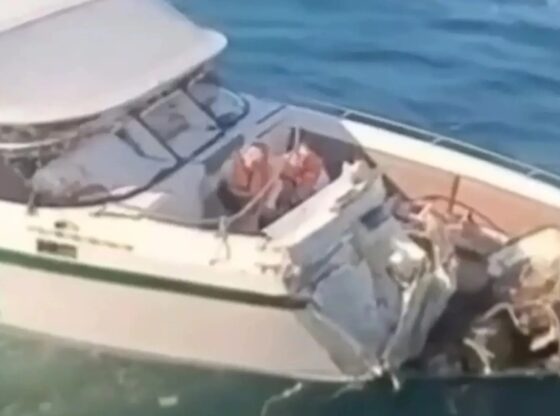 Boat collision in Thailand