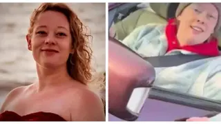 Renee Nicole Good, the woman shot to death in Minneapolis, Minnesota, at the hands of ICE, and a capture of the video where Nicole is in her vehicle minutes before being murdered.