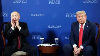 The Trump and Putin summit in Alaska.